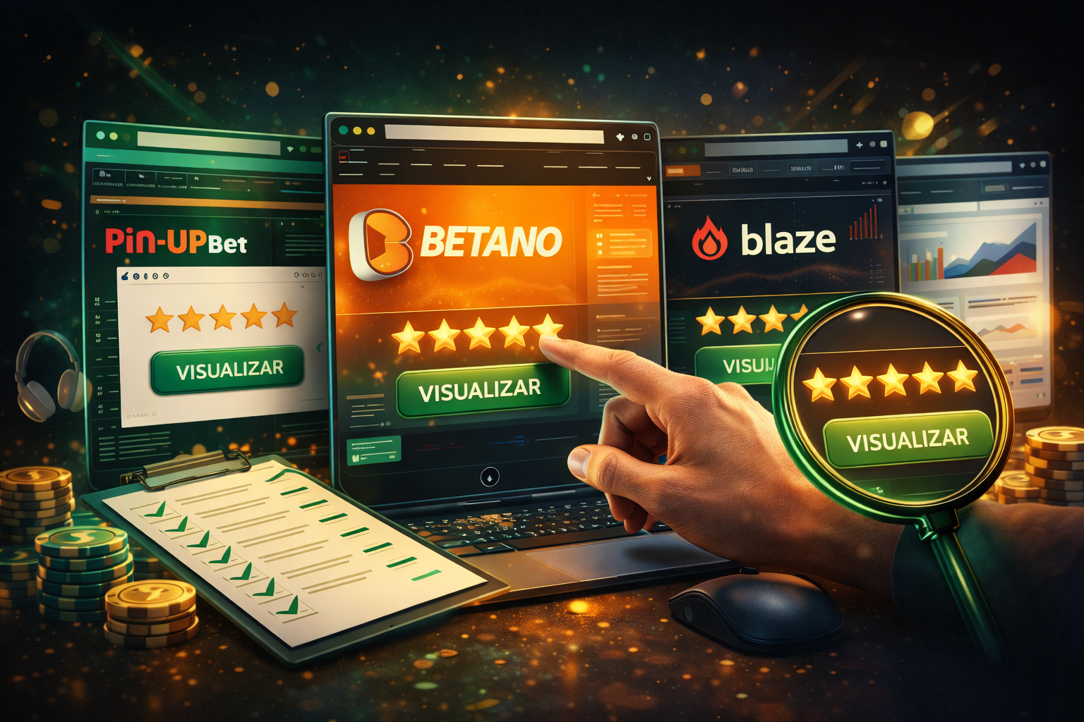 imagem de portal de jogos e cassino